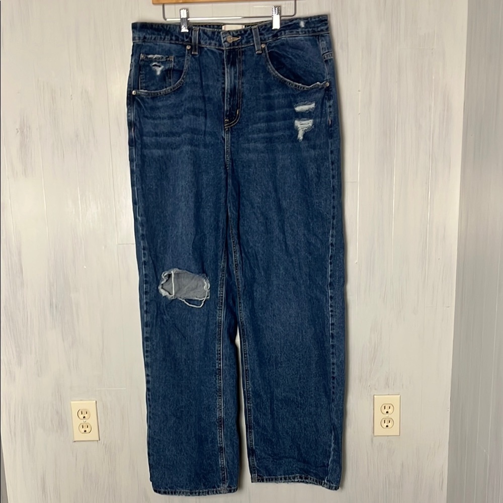 Urban Outfitters BDG‎ Tapered Baggy Jeans 90s High Rise Size 34
